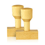 Holzstempel